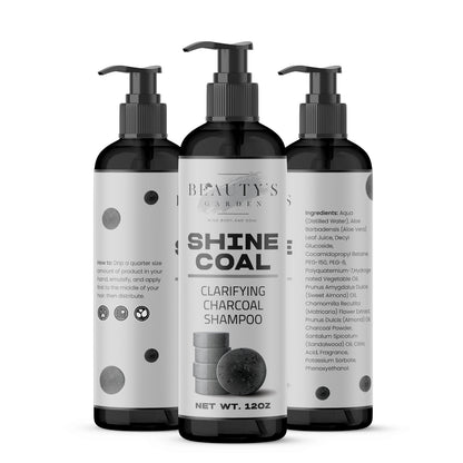 Shine Coal Clarifying Charcoal Shampoo