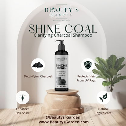 Shine Coal Clarifying Charcoal Shampoo